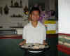 Smiling with Taro Flan.jpg (71952 bytes)