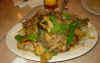 Pan fried rice noodle with duck.jpg (61528 bytes)